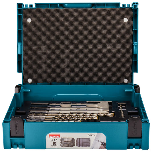 17-Piece SDS-Plus Drill Bit and Chisel Set – Makita B-52059
