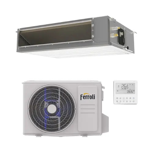 Climatiseur Gainable avec WiFi Ferroli Giada C 7,1 kW : La Puissance Invisible pour les Grands Volumes
