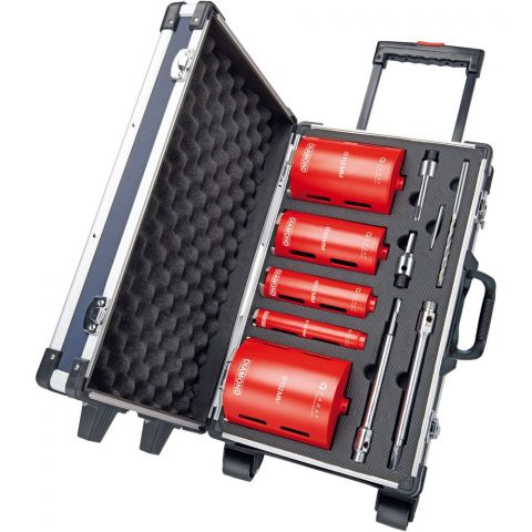 Set de carottage diamant à sec Carat HTESET0000