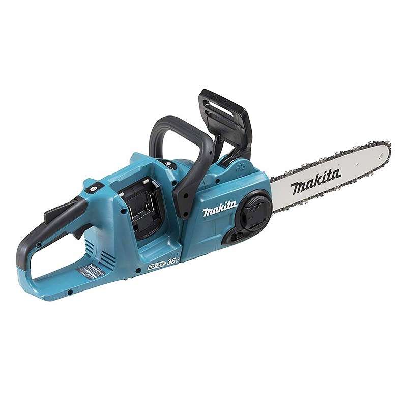 Makita DUC353Z LXT 2x18V Cordless Chainsaw – Thermal power without the noise (35 cm)